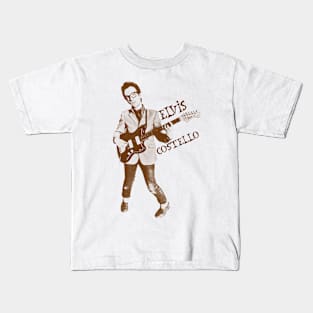 elvis costello tshirt Kids T-Shirt